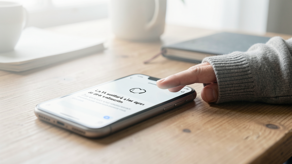 Detalle fotográfico relacionado con 'La IA sustituirá a las apps de traducción': Por qué DeepL sigue ganando en precisión técnica